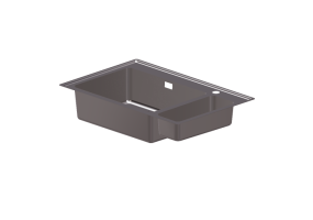 Lavat&oacute;rios 3D - Pia de cozinha com duas bacias - Intra - OMNIA78SXHLF