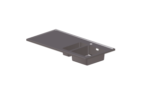 3D Sinks - Twin tub washbasin - Intra - QG12-03