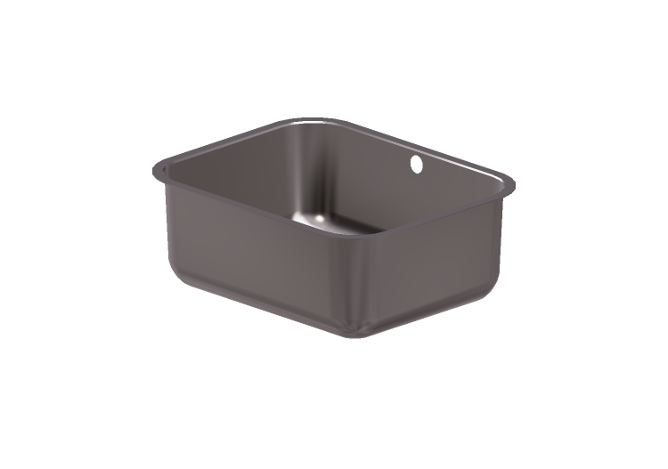 Lavabos et éviers 3D - Évier en acier - Intra - SK7030INSV... Lavabos et éviers 3D - Évier en acier - Intra - SK7030INSV...