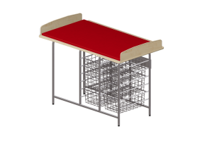 Accessoires 3D - Table &agrave; langer - Jeltec - Fast 140