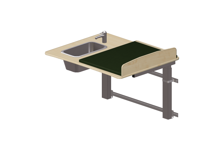 Accesorios 3D - Cambiador con lavabo - Jeltec - Elit Vagg... Accesorios 3D - Cambiador con lavabo - Jeltec - Elit Vagg...