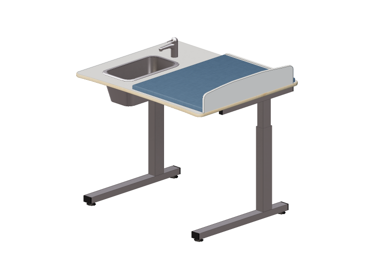 Acessórios 3D - Banheiro com trocador - Jeltec - Elit 100V... Acessórios 3D - Banheiro com trocador - Jeltec - Elit 100V...