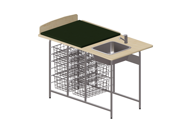 Acessórios 3D - Banheiro com trocador - Jeltec - Fast 140H... Acessórios 3D - Banheiro com trocador - Jeltec - Fast 140H...