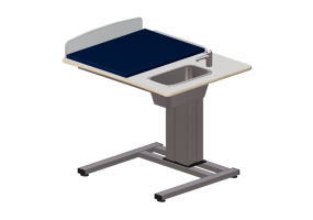 Accesorios 3D - Cambiador con lavabo - Jeltec - Elin 100H