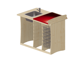 Accesorios 3D - Cambiador con lavabo - Jeltec - Bjork 120V