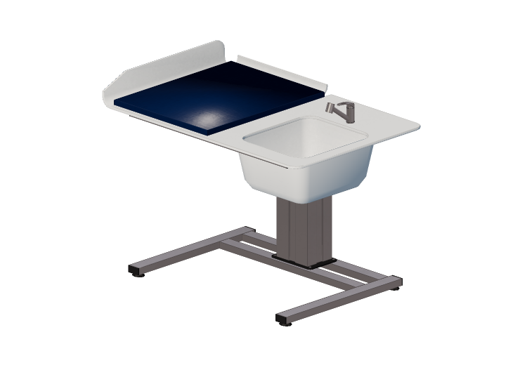 Accessori 3D - Fasciatoio con lavabo - Jeltec - Elin 120H -... Accessori 3D - Fasciatoio con lavabo - Jeltec - Elin 120H -...