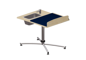 Accessoires 3D - Table &agrave; langer avec lavabo - Jeltec - Manuela 100V