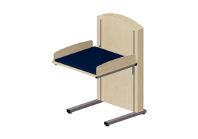 3D Accessories - Adjustable changing table - Jeltec - Lyfta Golv 80