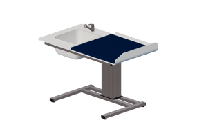 Acess&oacute;rios 3D - Banheiro com trocador - Jeltec - Elin 140V