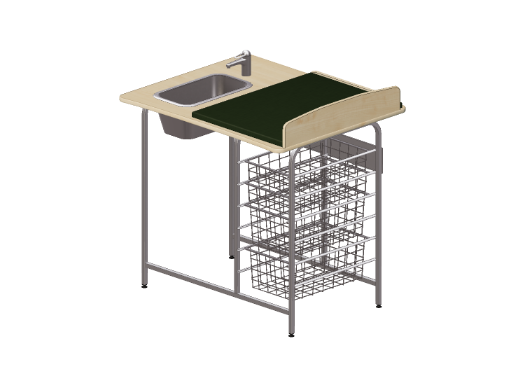 Acessórios 3D - Banheiro com trocador - Jeltec - Fast 100V... Acessórios 3D - Banheiro com trocador - Jeltec - Fast 100V...