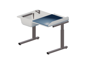 Accessoires 3D - Table &agrave; langer avec lavabo - Jeltec - Elit 120V