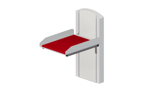 3D Zubeh&ouml;r - Wickeltisch verstellbar - Jeltec - Lyfta Vagg 60