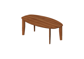 Tavoli 3D - Tavolo in legno - Jori - Rialto - TO220W