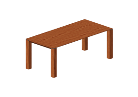 Mesas 3D - Mesa de madeira - Jori - Opera - 200E
