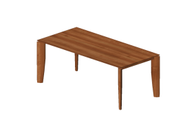 Mesas 3D - Mesa de madera - Jori - Rialto - R20EW