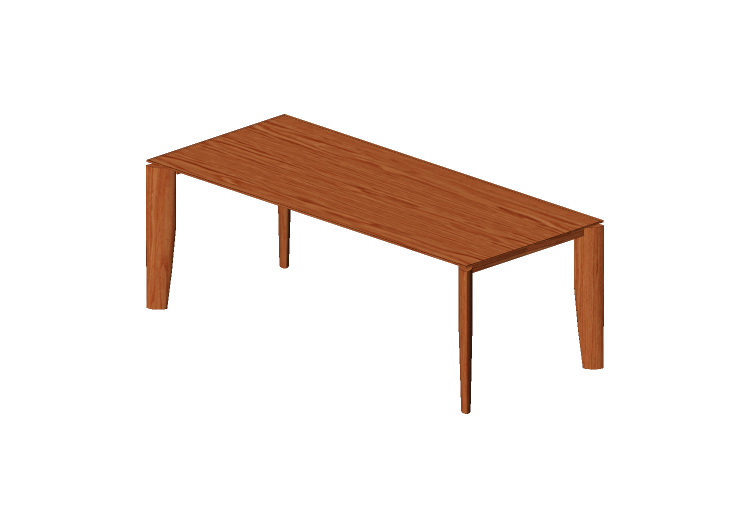 Mesas 3D - Mesa de madera - Jori - Rialto - R22EW - Jori Mesas 3D - Mesa de madera - Jori - Rialto - R22EW - Jori