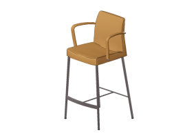 3D St&uuml;hle - Stuhl aus Leder - Jori - Perla - BA