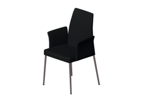 Cadeira 3D - Cadeira de couro - Jori - Perla - CHACASLCB
