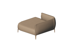 3D Sessel und Sofas - Stoffsofa - Jori - Sophia Landscape - CI145L