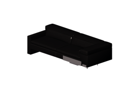 3D Sessel und Sofas - Ledersofa - Jori - Shiva - CS231L