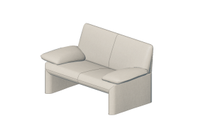 Chairs and Sofas 3D - Fabric sofa - Jori - Linea - SO160