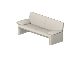 Chairs and Sofas 3D - Fabric sofa - Jori - Linea - SO225