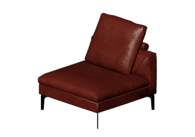 Sof&aacute;s 3D - Poltrona de couro - Jori - Oryx - IE95