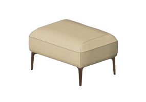 Divani 3D - Pouf in tessuto - Jori - Sophia City - F5575