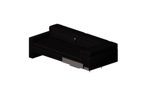 Divans 3D - Canap&eacute; en cuir - Jori - Shiva - CS207L