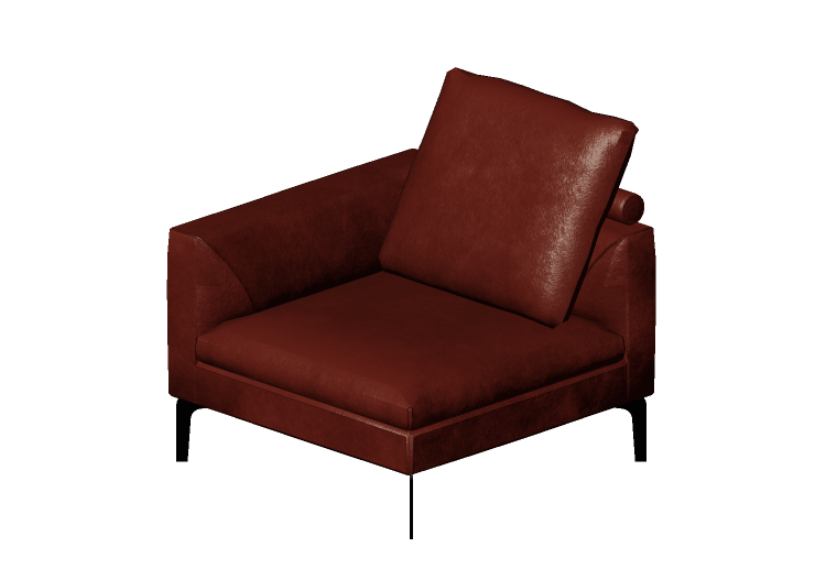 Divani 3D - Poltrona in pelle - Jori - Oryx - CE95 - Jori Divani 3D - Poltrona in pelle - Jori - Oryx - CE95 - Jori