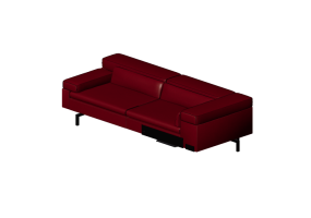 Chairs and Sofas 3D - Fabric sofa - Jori - Shiva - B17LXM