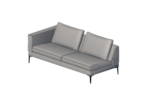 Chairs and Sofas 3D - Fabric sofa - Jori - Tigra Landscape - B205AL_2226 ALHA