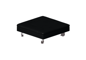 Chairs and Sofas 3D - Leather Pouf - Jori - Shiva - F120120