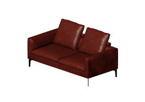 Poltronas y Sof&aacute;s 3D - Sof&aacute; de cuero - Jori - Oryx - SO190