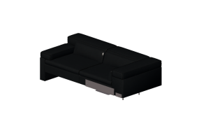 Divans 3D - Canap&eacute; en cuir - Jori - Shiva - CS207L