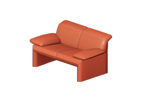 3D Sessel und Sofas - Stoffsofa - Jori - Linea - SO160BA