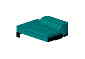 Chairs and Sofas 3D - Leather sofa - Jori - Shiva - BS145L