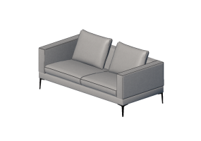 3D Sessel und Sofas - Stoffsofa - Jori - Tigra Landscape - SO190A