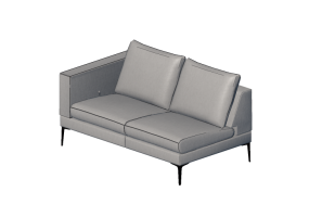 3D Sessel und Sofas - Stoffsofa - Jori - Tigra Landscape - B155AL_2226 ALHA