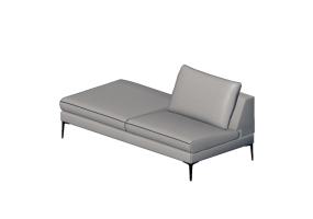 Chairs and Sofas 3D - Fabric sofa - Jori - Tigra Landscape - BS190L