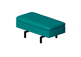 Chairs and Sofas 3D - Leather Pouf - Jori - Shiva - F048096
