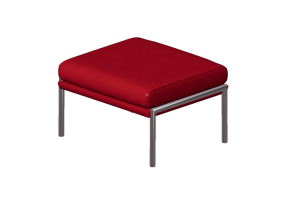 Chairs and Sofas 3D - Leather pouf - Jori - Tosca Jr - F6064