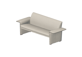 Poltronas y Sof&aacute;s 3D - Sof&aacute; de cuero - Jori - Indy Jr - SO220