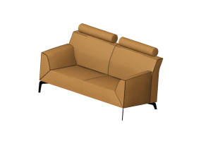 Divans 3D - Canap&eacute; en tissu - Jori - Pacific Pure Jr - 2S190M