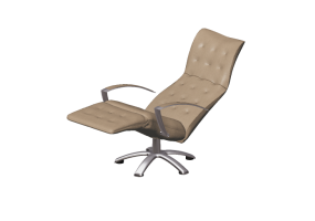 Divani 3D - Poltrona in pelle - Jori - Square - MOMA AA5BCH