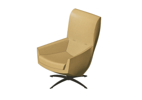 Chairs and Sofas 3D - Fabric Armchair - Jori - Griffon Lounge - LA