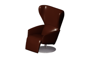 Chairs and Sofas 3D - Leather Armchair - Jori - Rapsody - MOMI ARBW