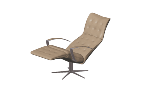 Divans 3D - Fauteuil en cuir - Jori - Square - MOMA CA5BCH