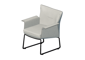 Chairs and Sofas 3D - Fabric armchair - Jori - Aida - AC67