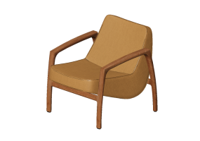 Poltronas y Sof&aacute;s 3D - Sill&oacute;n de tela - Jori - Lagom - ACP